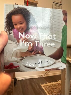 Lovevery "Now That I'm Three" Board Book